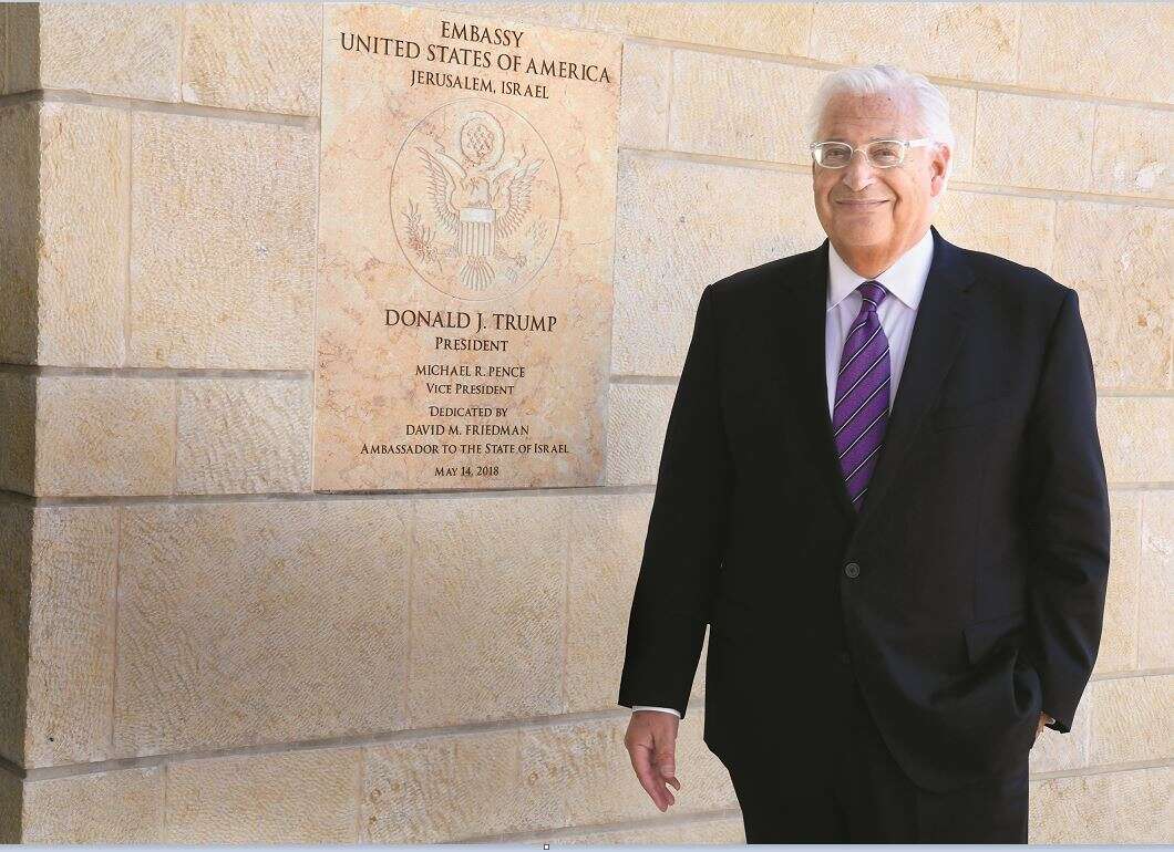US Ambassador David Friedman: We don't tell Israel what to do –