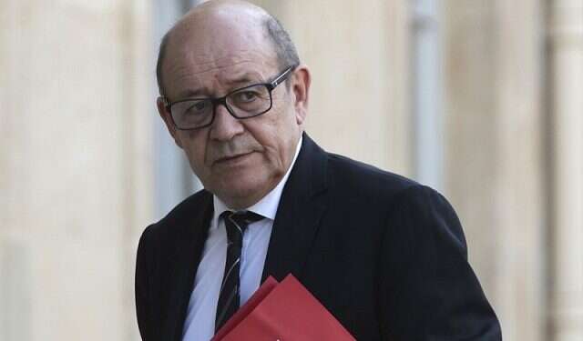 French Foreign Minister Jean-Yves Le Drian French foreign minister: Iran's uranium enrichment plans are close to red line