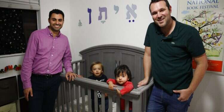 Elad Dvash-Banks Israeli-American gay couple sues after baby denied US citizenship