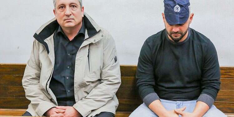 Prime Minister Benjamin Netanyahu|Nir Hefetz during his arraignment |