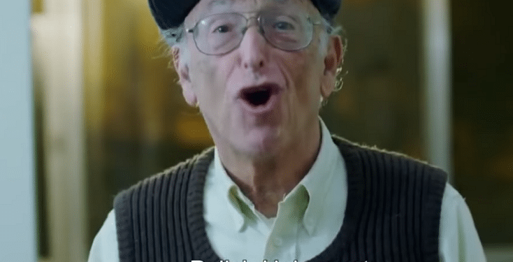 A frame from the removed video US Jewish group pulls provocative Holocaust video offensive to Poles