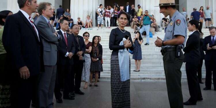 US Holocaust museum rescinds award to Myanmar's Suu Kyi