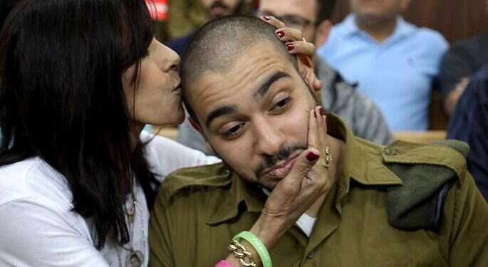 Elor Azaria and his mother Hebron shooter pleads with parole board for early release