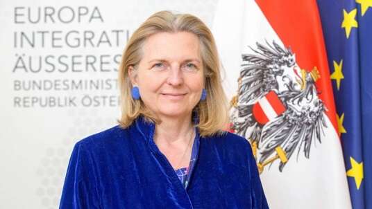 Austrian Foreign Minister Karin Kneissl Austria recalls embassy employee from Israel over Nazi shirt