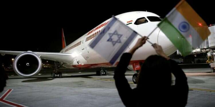 Indian airline makes history by flying to Israel via Saudi airspace