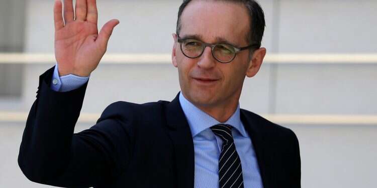 German Foreign Minister Heiko Maas arrives in Ramallah French, German ministers visit to meet with Palestinian, Israeli leaders