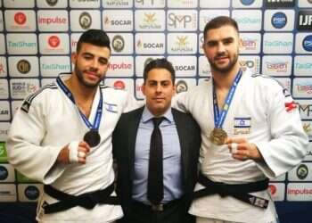 Israeli judokas win gold, bronze medals at Tbilisi Grand Prix