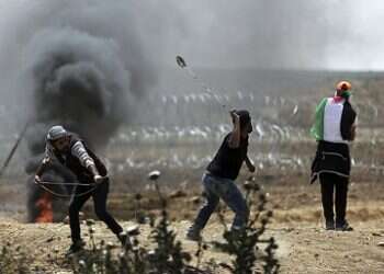 Palestinian killed, over 200 wounded in protests on Israel-Gaza border