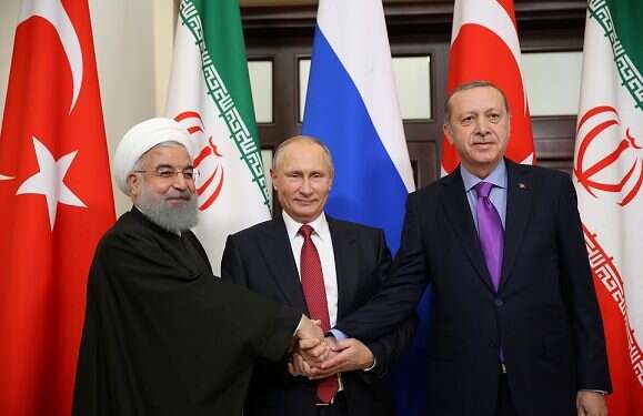 Turkey, Iran agree to maintain cooperation with Russia in Syria