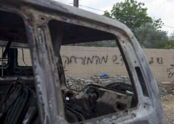 Cars in Israeli Arab village torched in suspected 'price-tag' attack
