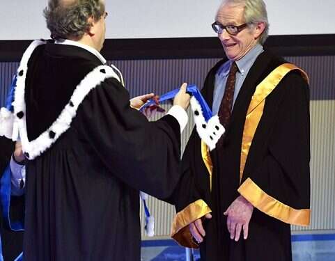 British director Ken Loach receives the honorary doctorate Despite criticism, Belgian university honors pro-BDS director Ken Loach