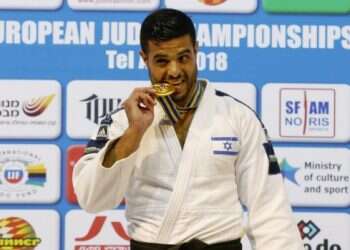 Israeli judokas win gold, bronze at European Championship
