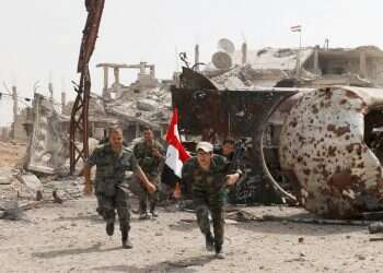 In wake of strikes on Syria bases, Assad presses offensive