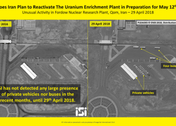 Satellite images show renewed activity at Iran enrichment site