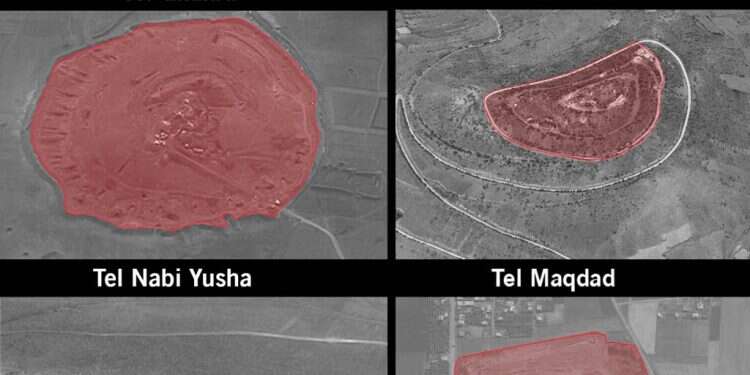 IDF aerial images reveal Iranian intel sites targeted in Syria