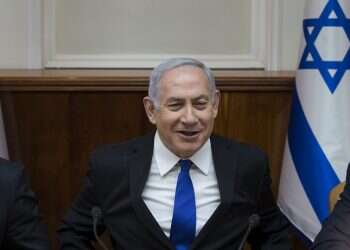 PM Netanyahu chicken-dances in tribute to Eurovision winner