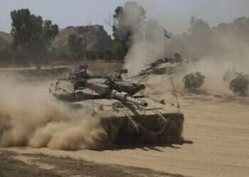 IDF shells Hamas post after Palestinians breach Gaza border