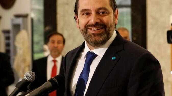 Newly elected Lebanese Prime Minister Saad Hariri Lebanon's PM re-elected, says country must stay out of regional conflicts