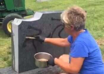 Headstones defaced with swastikas in nonsectarian cemetery in Illinois