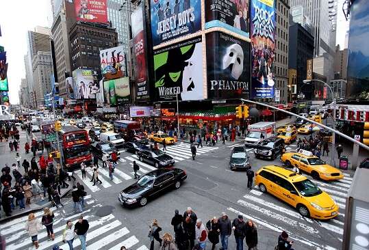 Times Square in Times Square to turn blue and white to celebrate 70 years of Israeli independence