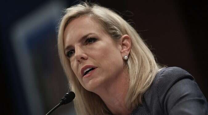 Homeland Security Secretary Kirstjen Nielsen US official eyes Israel's Egypt border for Mexico wall ideas