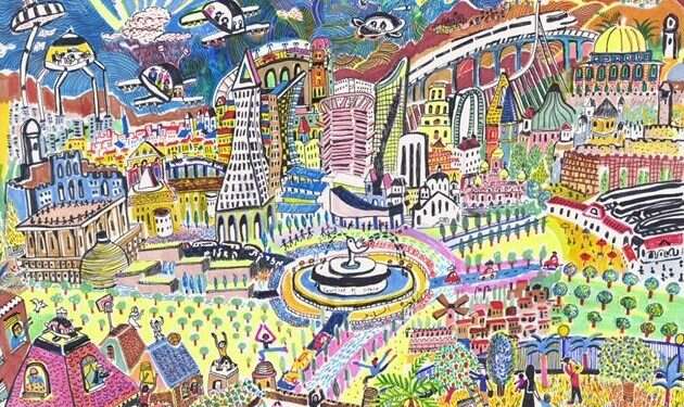 Residents' hopes for Jerusalem to be recreated on 701 yoga mats