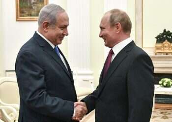 In Moscow meeting, Netanyahu urges Putin to get Iran out of Syria
