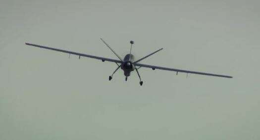 An Elbit drone in action Elbit launches new drones to combat terror in civilian arena