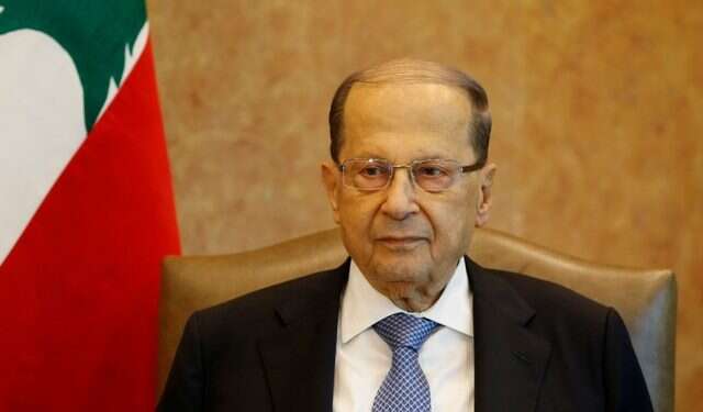 Lebanese President Michel Aoun Lebanese president: US pullout from Iran deal will hurt Middle East