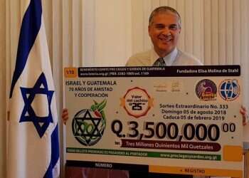 Guatemala dedicates weekly lottery prize to bilateral ties with Israel