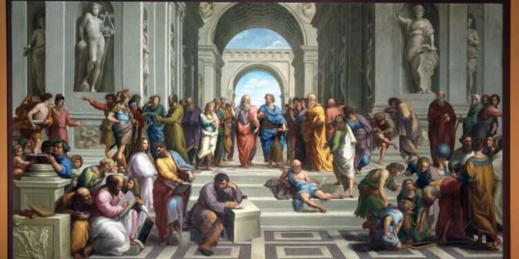 The School of Athens by Raphael The Jews deserve justice, too