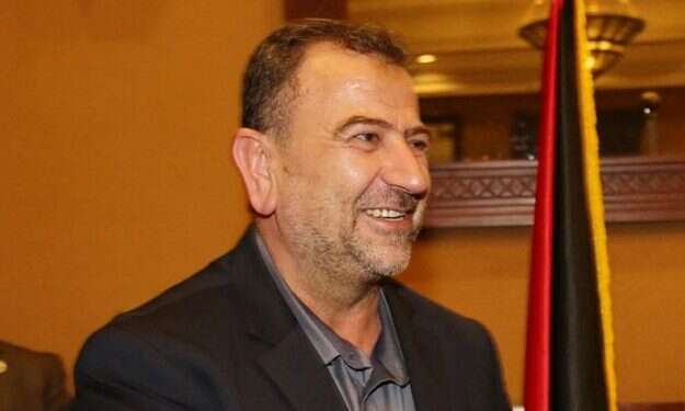 Deputy Hamas leader Saleh al-Arouri (Reuters/File photo) The terrorist in the talks