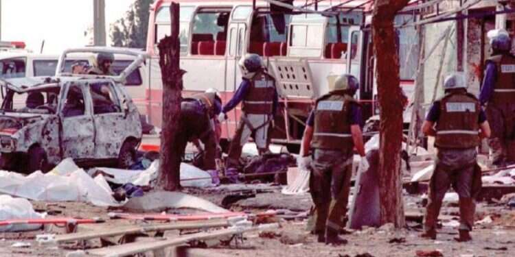 Scene of the 1995 Beit Lid suicide bombing The danger of sterilized 'normality'