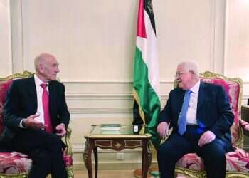 Former PM Olmert sparks controversy with Abbas meeting