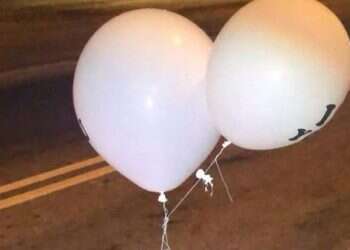 In first, incendiary balloon launched from West Bank ‎discovered in central Israel