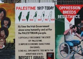 Irish street art tradition gives platform to anti-Israel incitement
