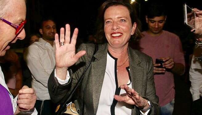 Jerusalem mayoral hopefuls Ofer Berkovitch and Moshe Lion|Tel Aviv Mayor Ron Huldai |Haifa Mayor-elect Einat Kalisch-Rotem ||