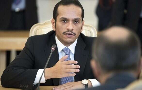 Qatari Foreign Minister Sheikh Mohammed bin Abdulrahman bin Jassim Al-Thani Doha warns Brazil against moving embassy to Jerusalem