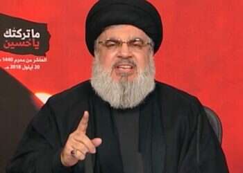 Hezbollah won't give up its rockets, Nasrallah declares