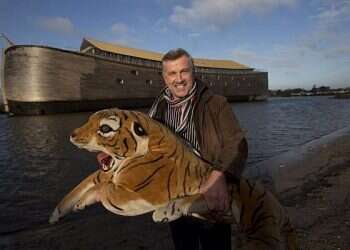 Dutch builder of replica Noah's Ark wants to sail it to Israel