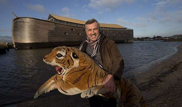 Dutch builder of replica Noah's Ark wants to sail it to Israel