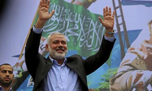 Hamas leader Ismail Haniyeh Hamas boasts finding high-tech 'trove' after botched IDF op