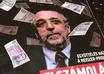 Hungarian magazine cover draws accusations of anti-Semitism