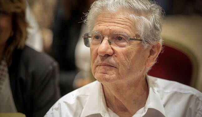 Former Chief Justice Aharon Barak Former chief justice: Nation-state law important, but lacking 