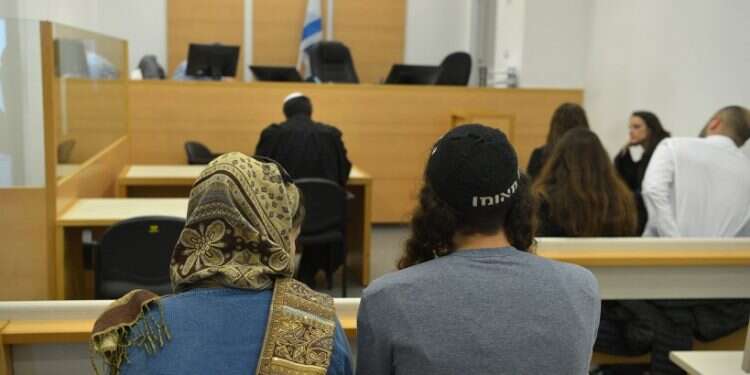 The suspect (right) accused of torching Dormition Abbey sits in court Court: Teen's confessions in church vandalism case inadmissible