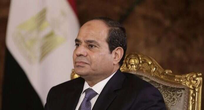 Egyptian President Abdel-Fattah el-Sissi Egyptian leader: Military cooperation with Israel the closest ever