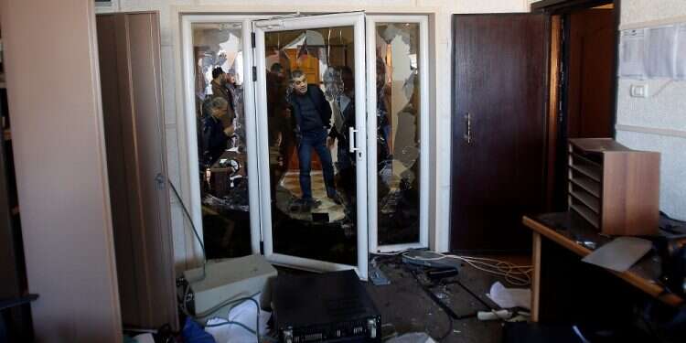 Hamas arrests Gaza men suspected of attacking Abbas' TV station