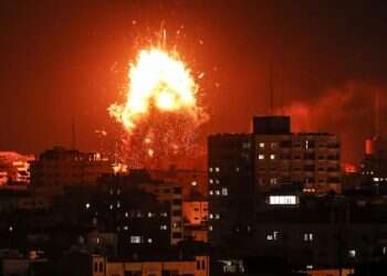 Israel attacks Gaza in response to rocket fire