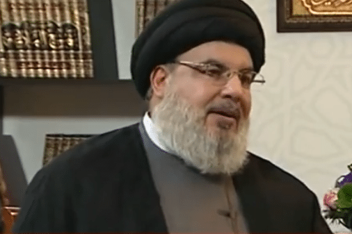 Hezbollah leader Hassan Nasrallah speaks to Al Mayadeen TV Hezbollah leader warns Israel over attacks in Syria