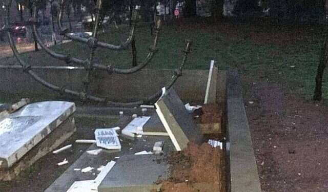 Destruction of Jewish memorial investigated under Greek anti-racism laws